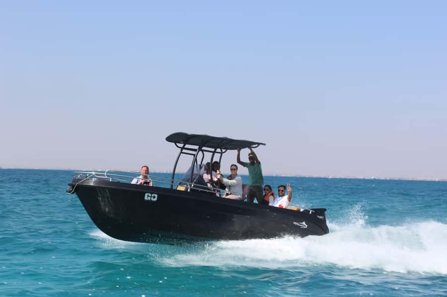 Hurghada: Private Speedboat to Orange Bay and White Island - Giftun Island brings the best water time