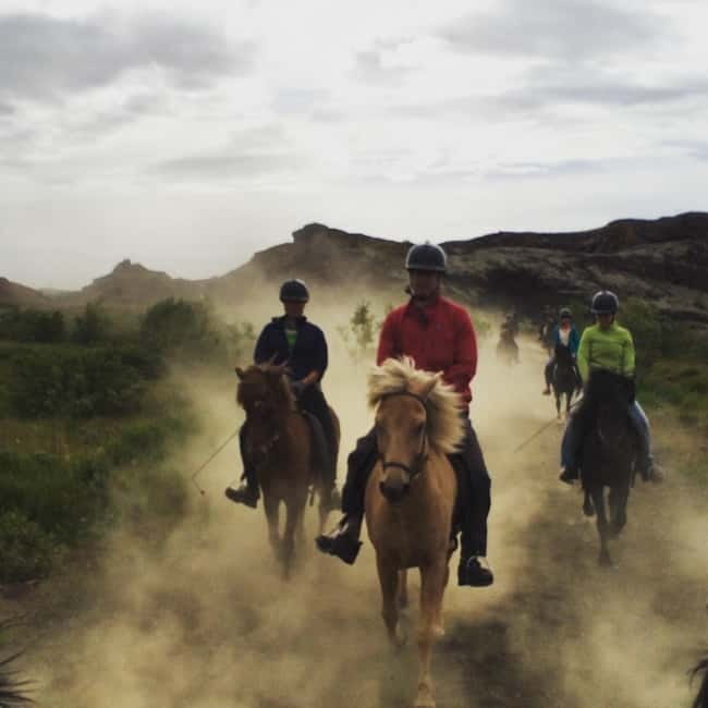 Iceland: Volcanic Landscape Horse Riding Tour - Free photos let you focus on the ride