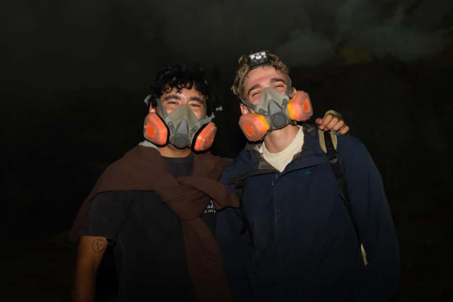 Ijen Crater Blue Fire & Sunrise - The Hike Into Ijen Crater