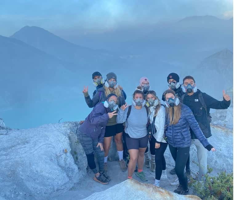 Ijen Volcano Midnight Hike with Blue Fire & Guide (SHARING) - The dead forest and sulfur workers
