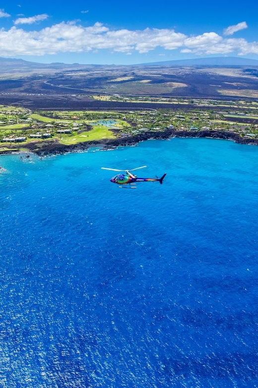 Kailua-Kona: Hualalai Volcano Doors On/Off Helicopter Tour - Starting over Kaloko-Honokōhau and Kailua Bay