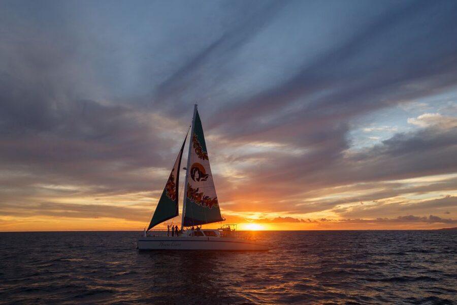 Kona Tradewind Catamaran Sail with Cocktails - Key points at a glance