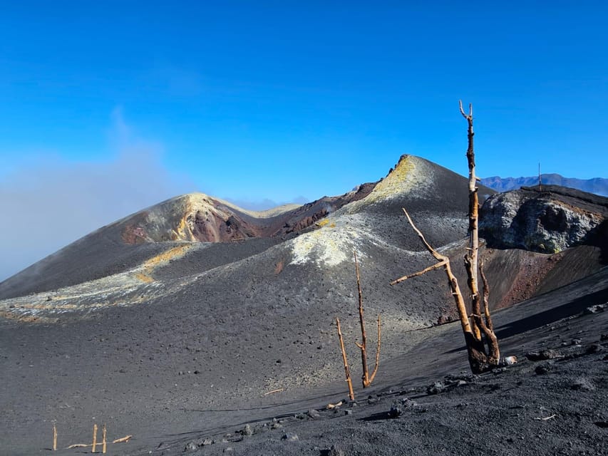 La Palma: Tour to the new Tajogaite volcano 360º. - Walking over ash and lapilli toward the crater