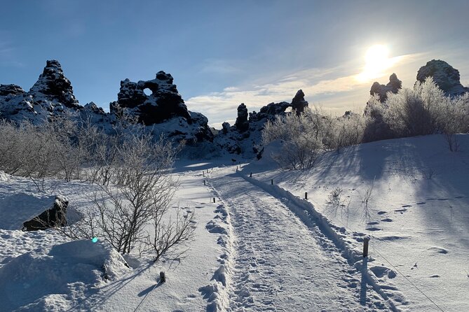 Lake Myvatn and Godafoss Waterfall Day Tour from Akureyri - What the eight-hour schedule feels like
