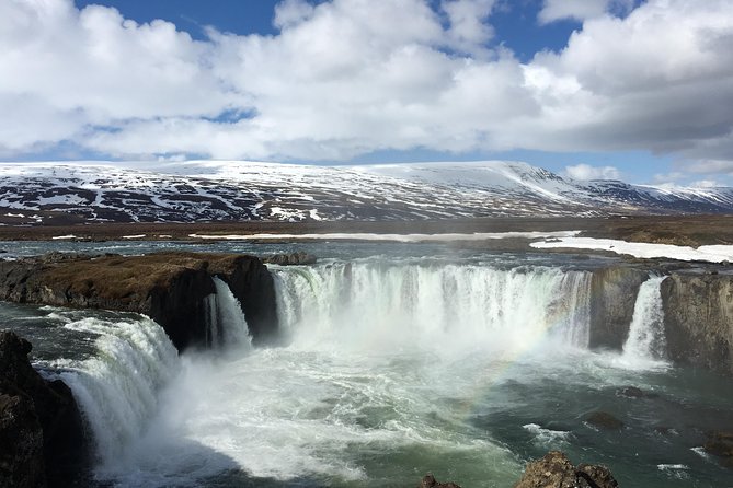 Lake Myvatn, Dettifoss and Goddafoss Waterfalls Day Tour from Akureyri - Godafoss, the easy finale