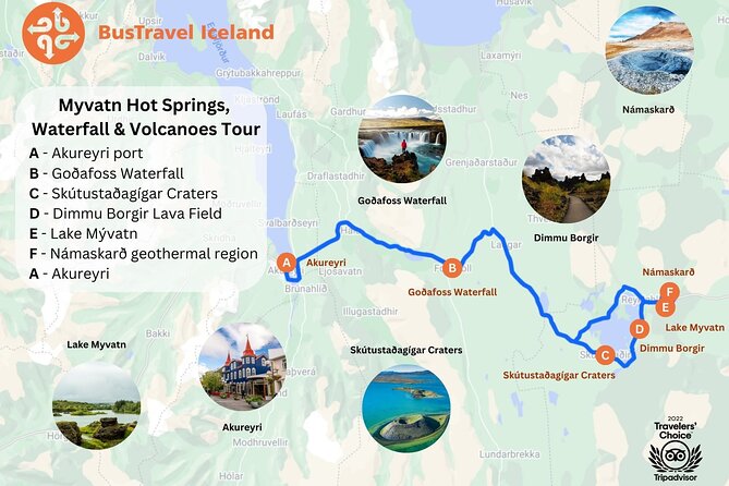 Lake Myvatn, Hot-Springs & Godafoss Waterfall Tour from Akureyri - Why this North Iceland route works