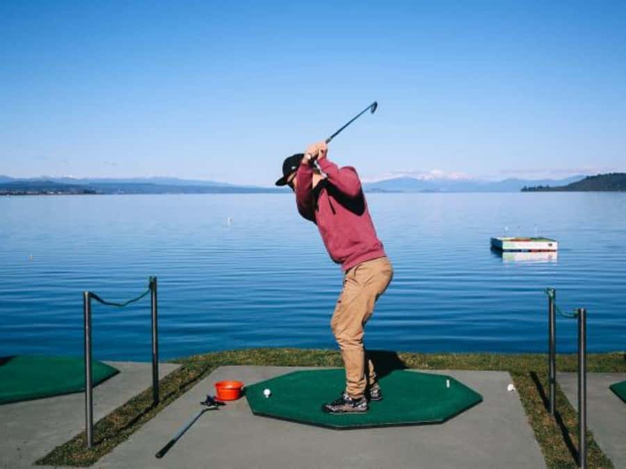 Lake Taupo: Hole in One Golf or Ball Blaster Challenge - Why the setting matters