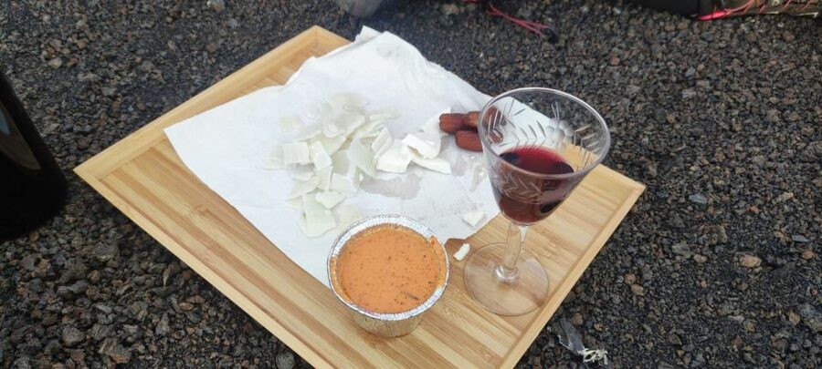 Lanzarote: Timanfaya Natural Park Trekking Tour - Canarian wine and snacks among the volcanoes