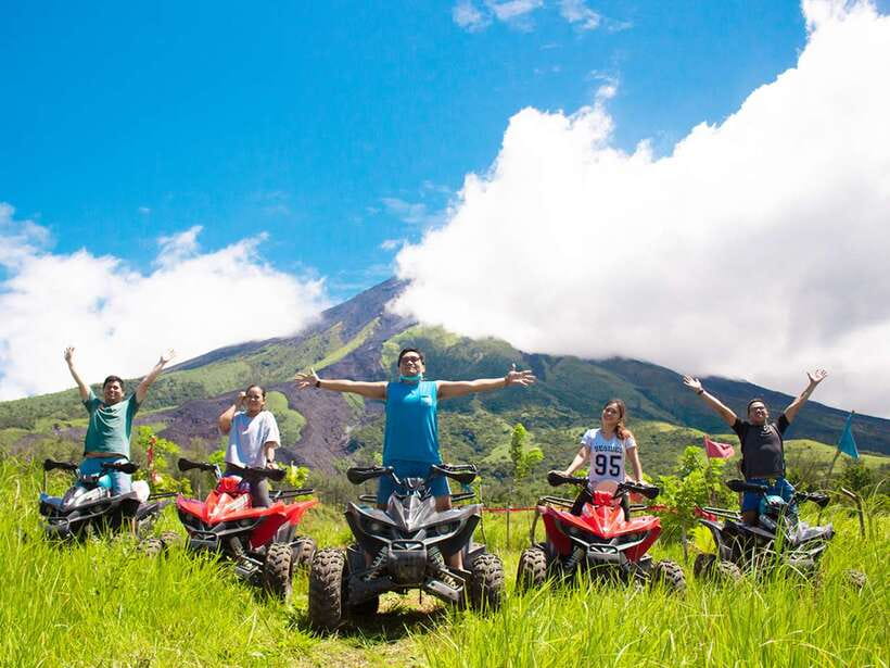 Legazpi: Mayon Volcano ATV Tour - Getting comfortable on the ATV