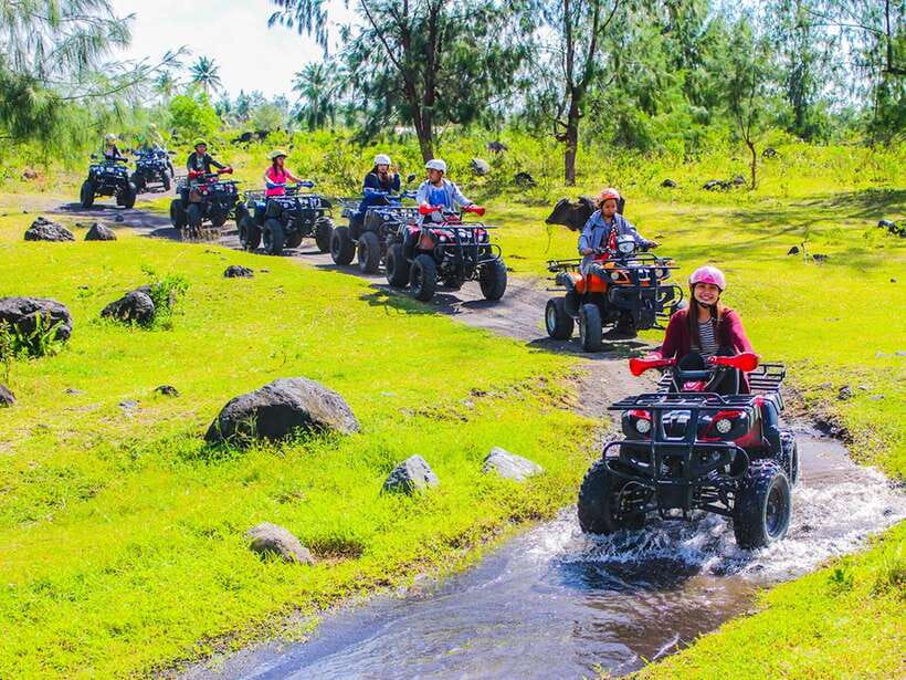 Legazpi: Mayon Volcano ATV Tour - The black lava trail and the choice to add more
