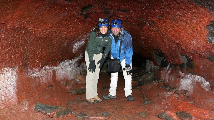 Leidarendi Cave: Lava Tunnel Caving from Reykjavik - Going below Iceland’s lava fields