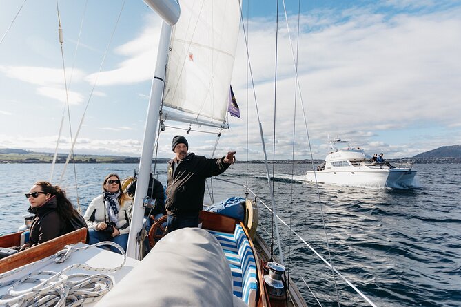 Maori Rock Carvings Eco Sailing Taupo - Swimming, drinks, and the evening option