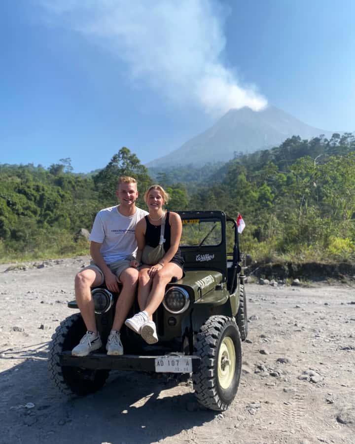 Merapi Volcano 4WD Jeep Tour From Yogyakarta - Kalikuning River brings the fun