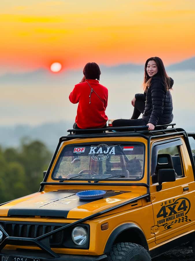 Mount Batur 4WD Jeep Sunrise Tour kintamani - How private is the experience?