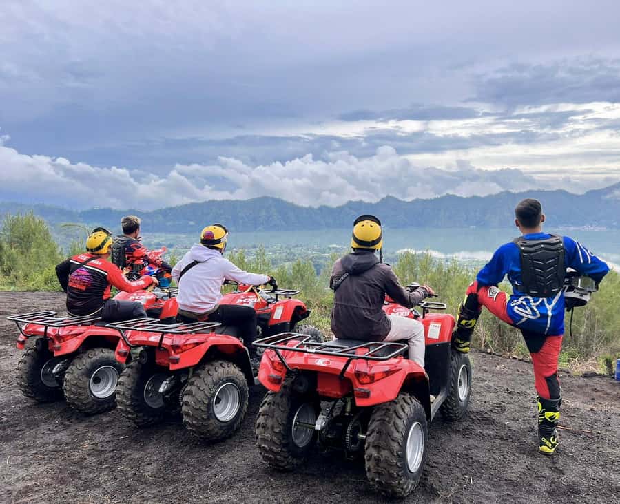 Mount Batur: ATV Quad Bike Black Lava & Sand Adventure - Sunrise in the forest or sunset on the volcano