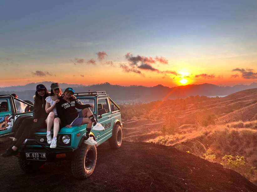 Mount Batur Jeep Sunrise & black lava with breakfast - What the $24 price really includes