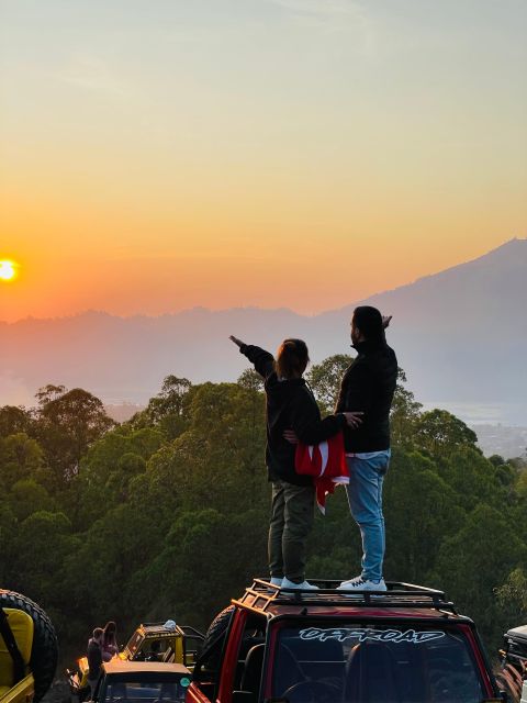 Mount Batur Jeep Sunrise & Black Lava - The 4WD Jeep ride across volcanic ground