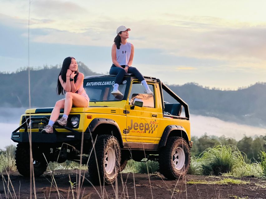 Mount Batur jeep sunrise with breakfast - How the drivers shape the morning