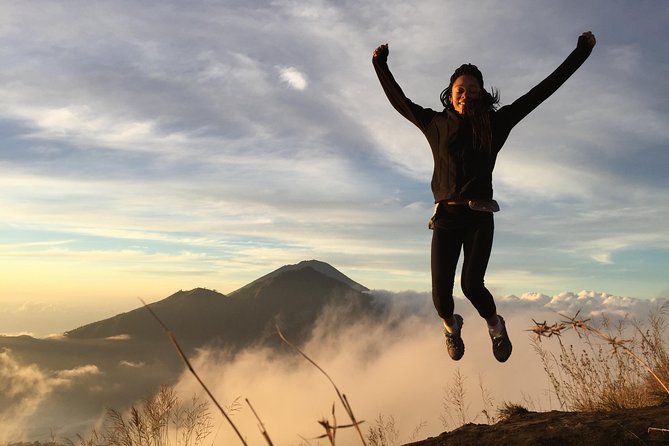 Mount Batur Sunrise Hike and Natural Hot Spring Option - Sunrise, monkeys, steam, and summit breakfast