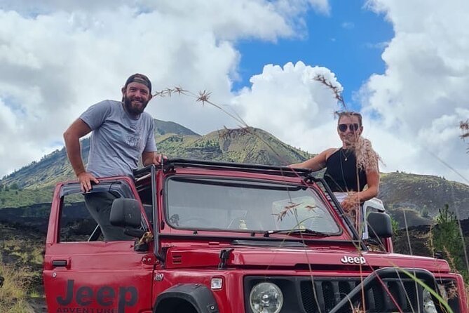 Mount Batur Sunrise Jeep Tour - Black lava fields and the story of the eruptions
