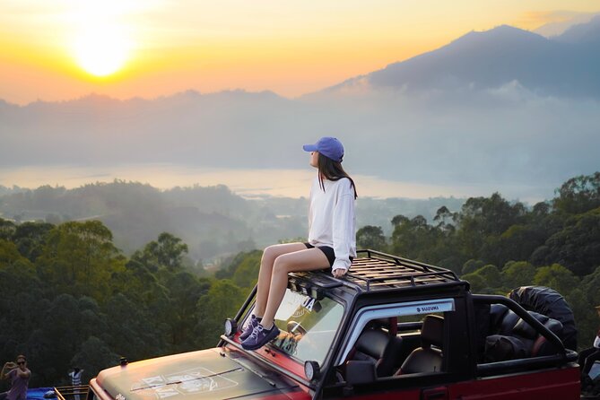 Mount Batur Sunrise Jeep Tour with Optional Activities - Black Lava Fields by 4x4