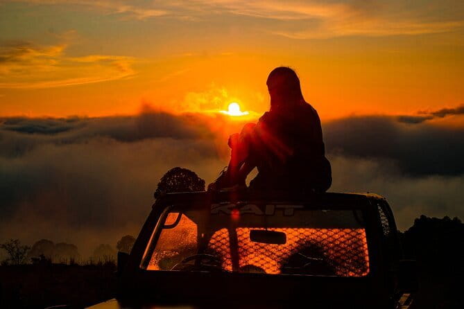 Mount Batur Sunrise Jeep With Hot Springs Tour - Mount Batur by jeep instead of on foot
