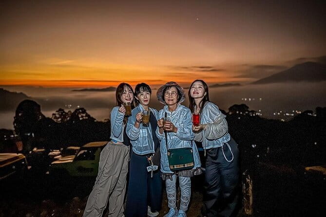 Mount Batur Sunrise Jeep With Hot Springs Tour - Black Lava gives the tour its edge