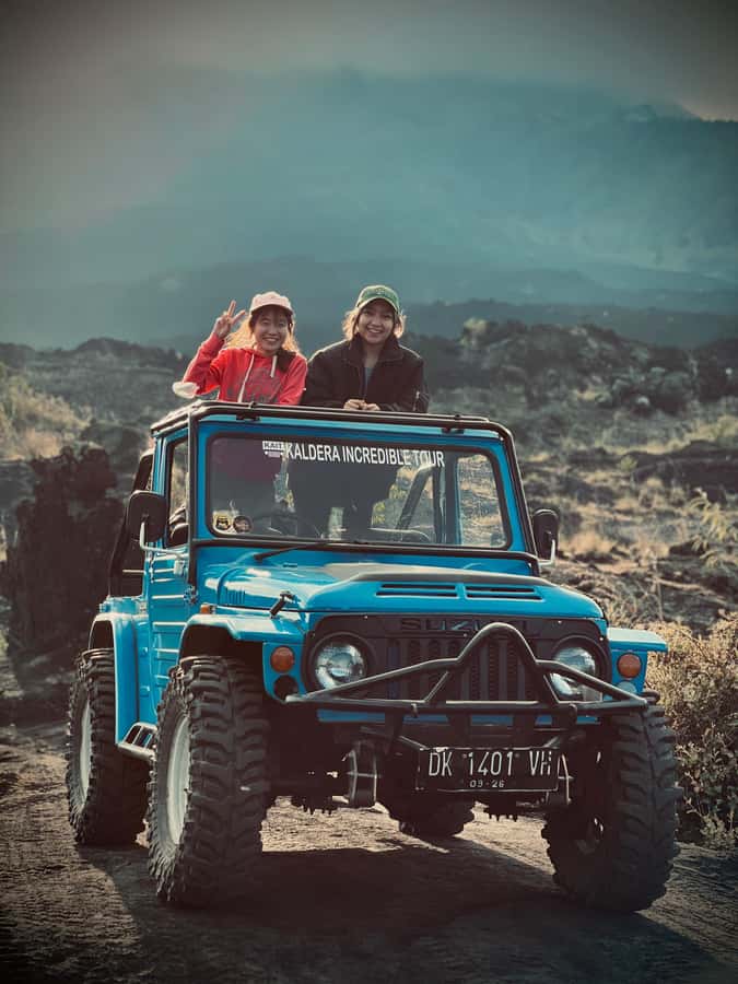 Mount batur: sunrise tour by 4wd & black lava - What the early-morning Jeep ride feels like