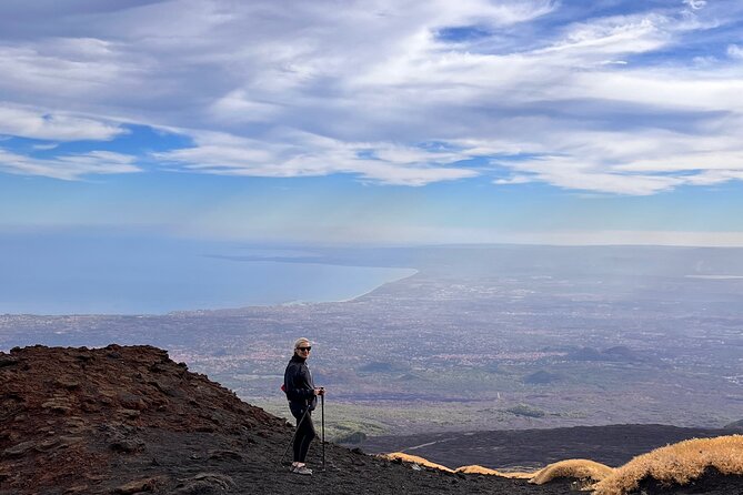 Mount Etna Adventurous Hiking Tour with Equipment - Volcanic ash, steep ground, and exposed sections