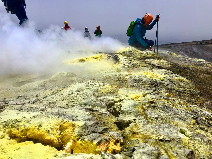 Mount Etna: Central Crater Guided Hike for Advanced Hikers - Sandy channels, plants, and Piano Provenzana