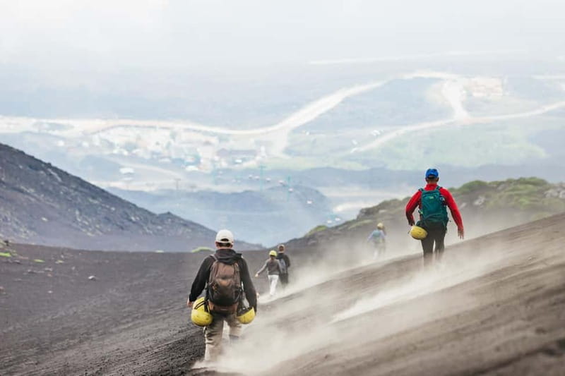 Mount Etna: Guided Trek 3,000 Meters to the Summit - The cable car saves energy, not the mountain work