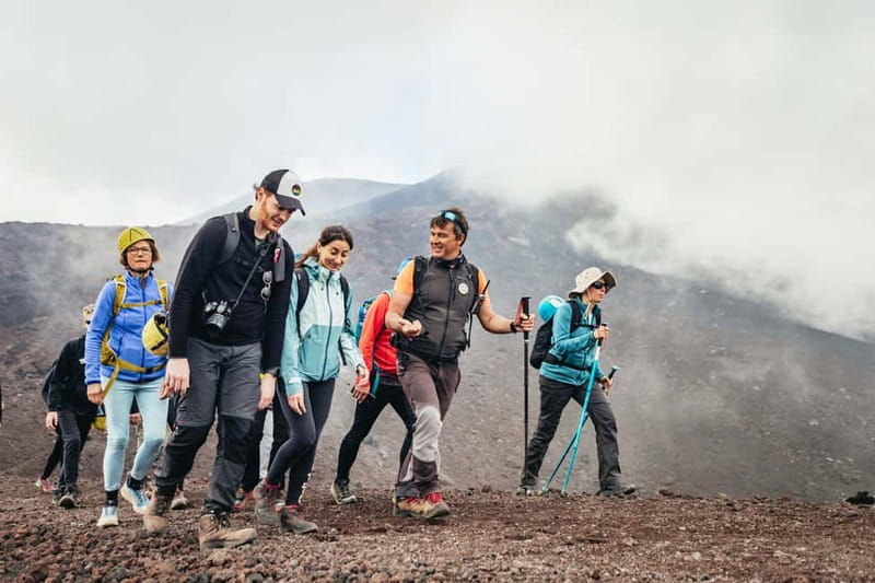 Mount Etna: Guided Trek 3,000 Meters to the Summit - Two hours across ash, lava, and open volcanic ground