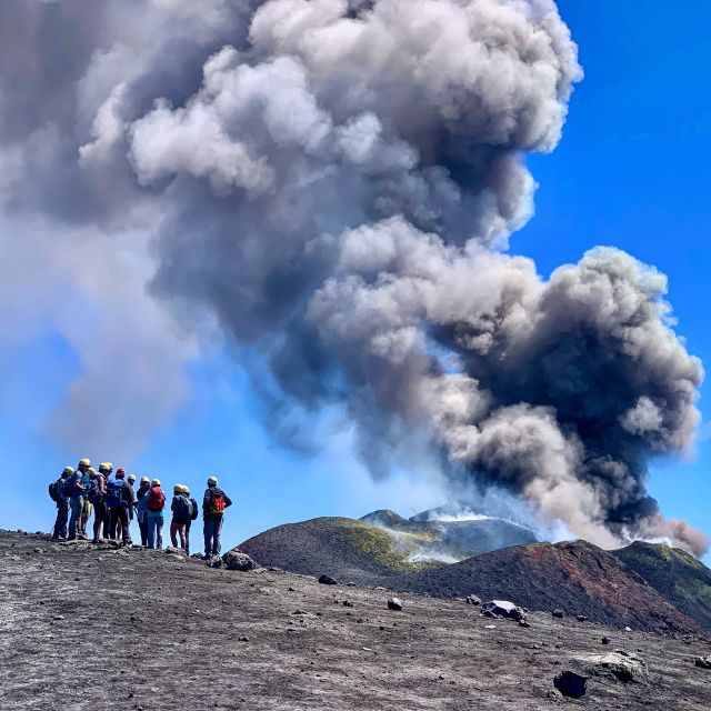 Mount Etna: Hike to The Highest Point With a Guide - The 2002 craters and the descent