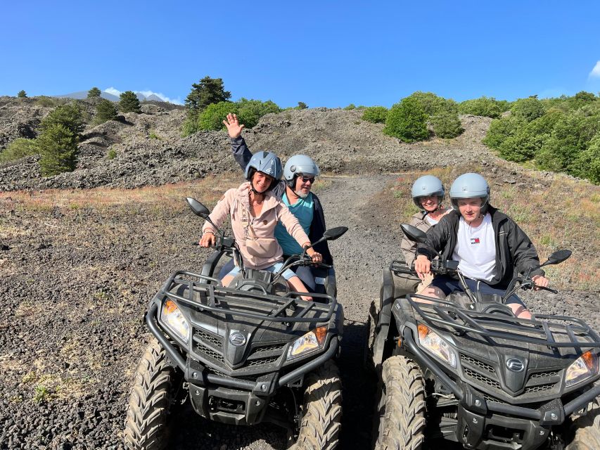 Mount Etna: Off-Road ATV Tour - Seeing a lava flow cave on foot