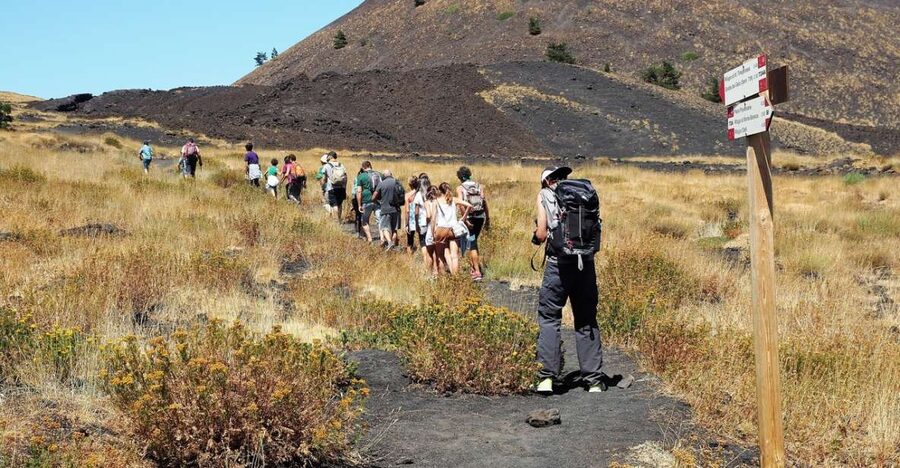 Mount Etna: Private Trek on the North Slope Craters - From beech trees to black lava
