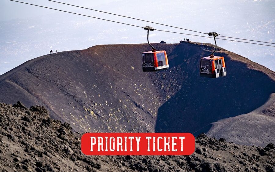 Mount Etna: Return Funivia dell'Etna Cable Car Ticket - The ascent to 2,500 meters
