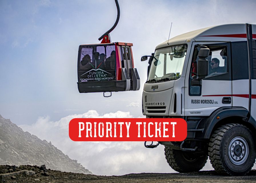 Mount Etna: Roundtrip Cable Car and 4x4 Bus Ticket - The 4x4 bus across volcanic ground