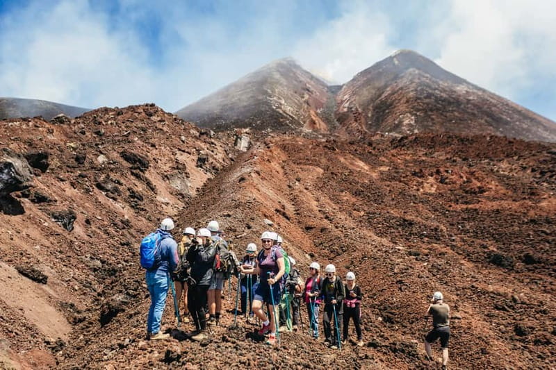 Mount Etna: scenic Summit Trek with a volcano Guide and Gear - What you see around the active craters
