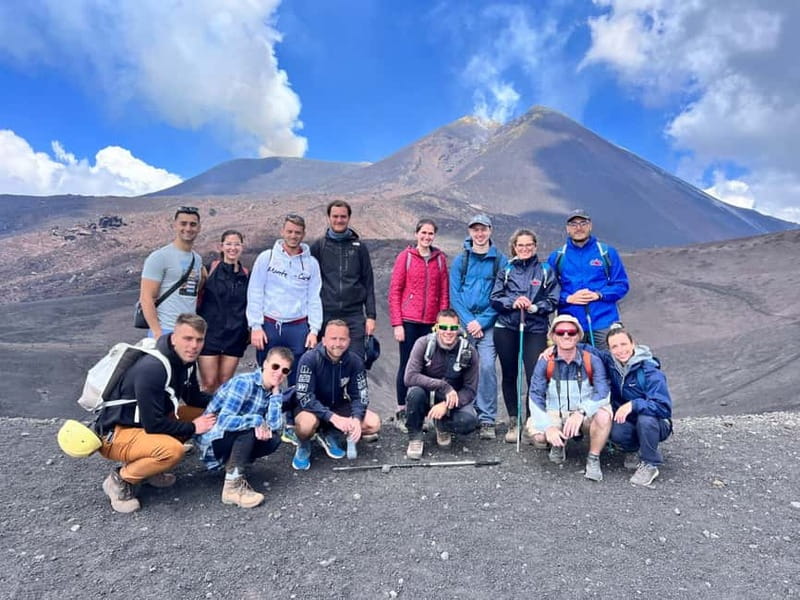Mount Etna South:Summit Craters Tour in Cable Car & 4x4 Jeep - Hiking toward Etna’s summit craters