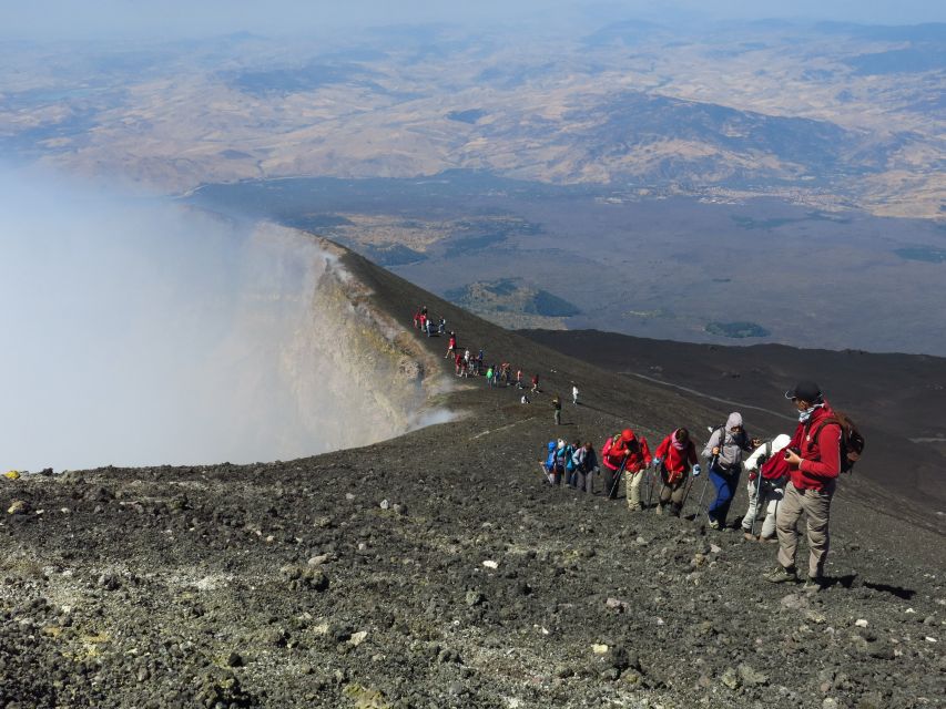 Mount Etna: Summit Crater Trek with Cable Car - Walking toward the Bocca Nuova