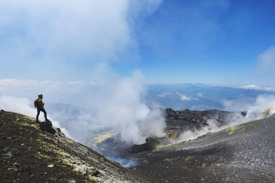 Mount Etna: Summit Crater Trek with Cable Car - The return by cable car