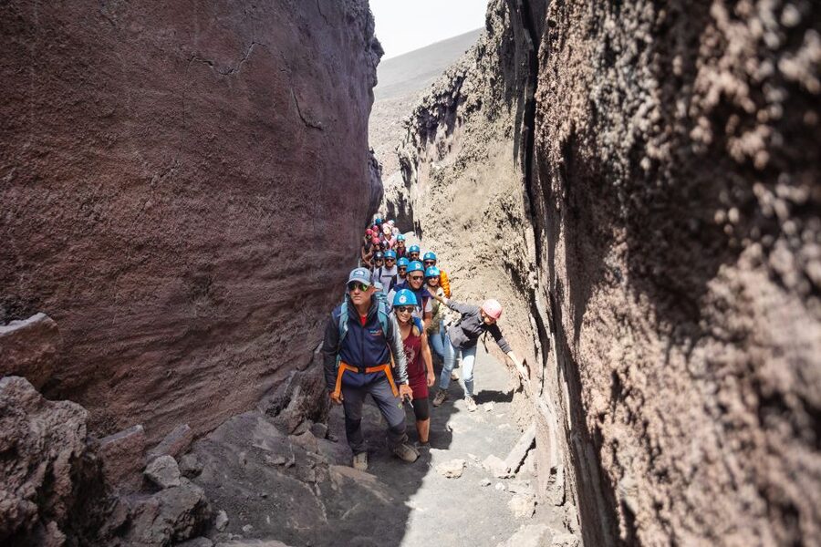 Mount Etna: Summit Guided Hiking Tour up to 3,400 m - Guides, group size, and the human side of the hike