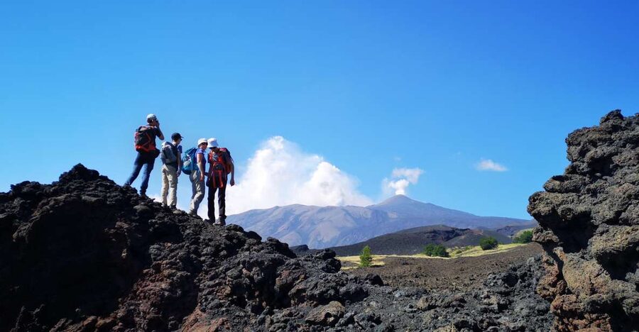 Mount Etna: Trek to the Craters of The 2002 Eruption - Meeting your guide at Piano Provenzana