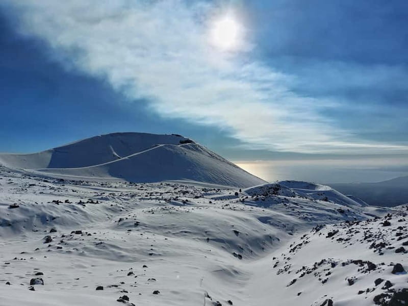 Mount Etna with pick-up and drop-off from Catania: 3000 meters with cable car and jeep - Weather, Volcano Conditions, and Physical Demands