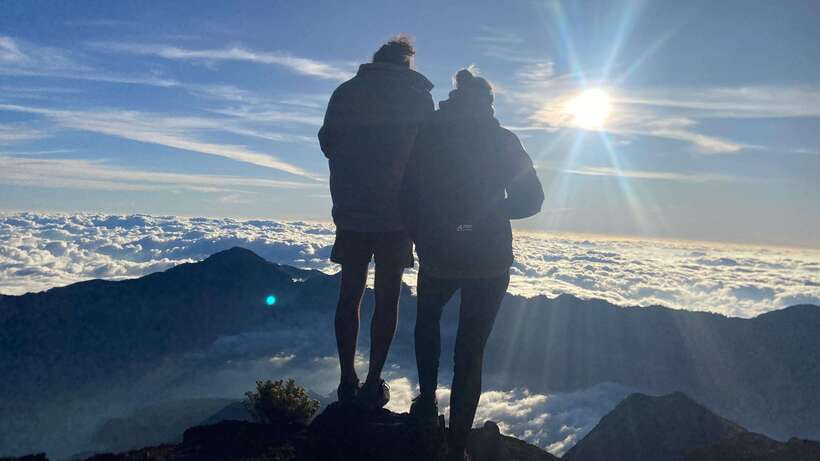 Mount Rinjani Climbing 2D/1N Summit Trek 3726M - The climb to Sembalun Crater Rim