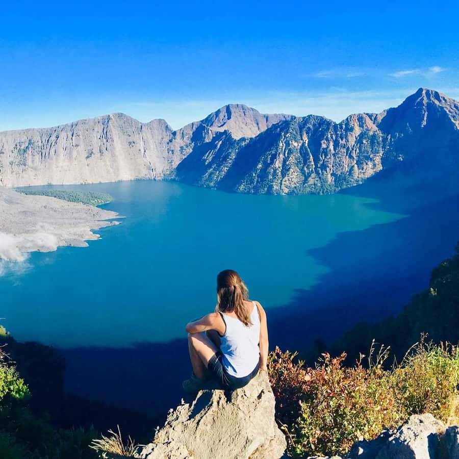 mount rinjani One day trek - Lunch at the top is more useful than it sounds