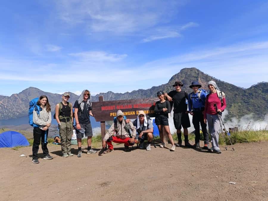 Mount Rinjani Summit Tour With Guide. - The crater rim night: sunset, food, and a short sleep