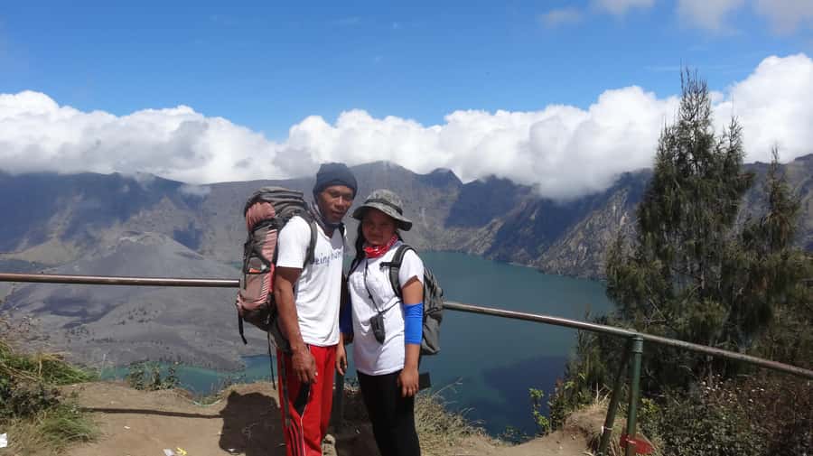 Mount Rinjani Trek 3D-2N To Summit - Lake - Hotspring - Segara Anak Lake and the hot spring reward