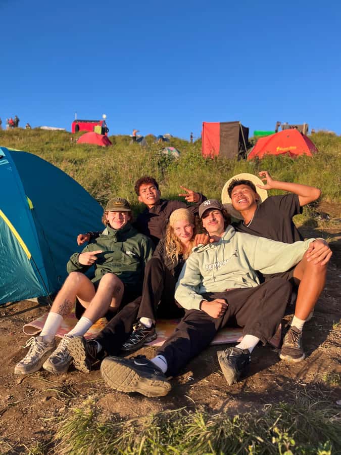 Mount Rinjani Trekking 2D-1N Summit - The steep approach to the 2,639-meter crater rim
