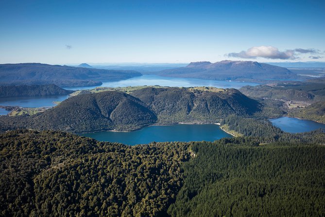 Mount Tarawera Volcanic Adventure by Helicopter - Crater lakes, Tarawera Falls, and geothermal parks